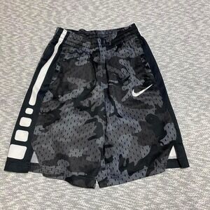 Nike Dri-Fit Elite black + grey shorts/pocketsSize youth L (8-10). SKU-A435